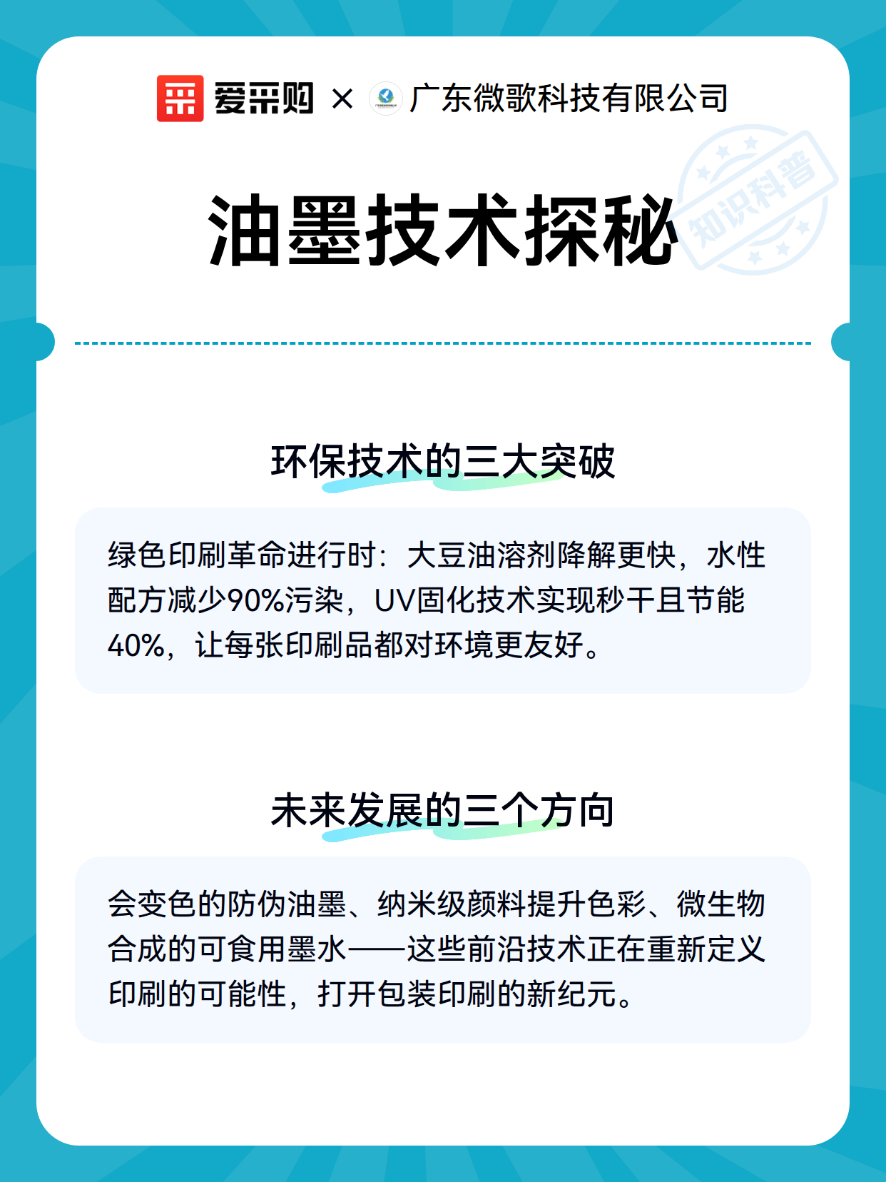 油墨技术探秘