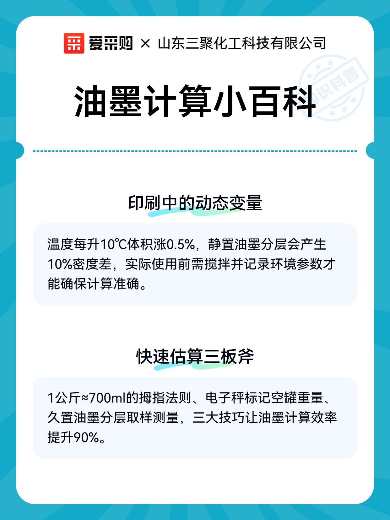 油墨计算小百科 油墨计算小百科